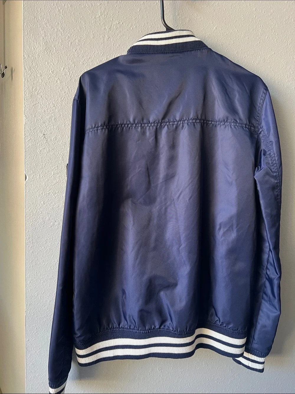 Classic Stadium Navy Bomber Jacket